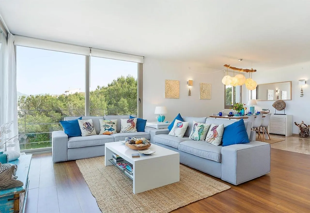 Modern Panoramic Sea View House Villa Son Serra de Marina Nyaraló